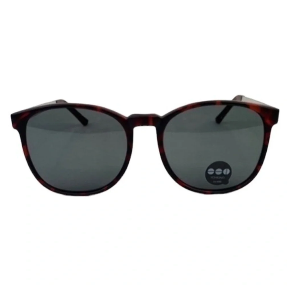 KOMONO Urkel Tortoise Silver Sunglasses NEW